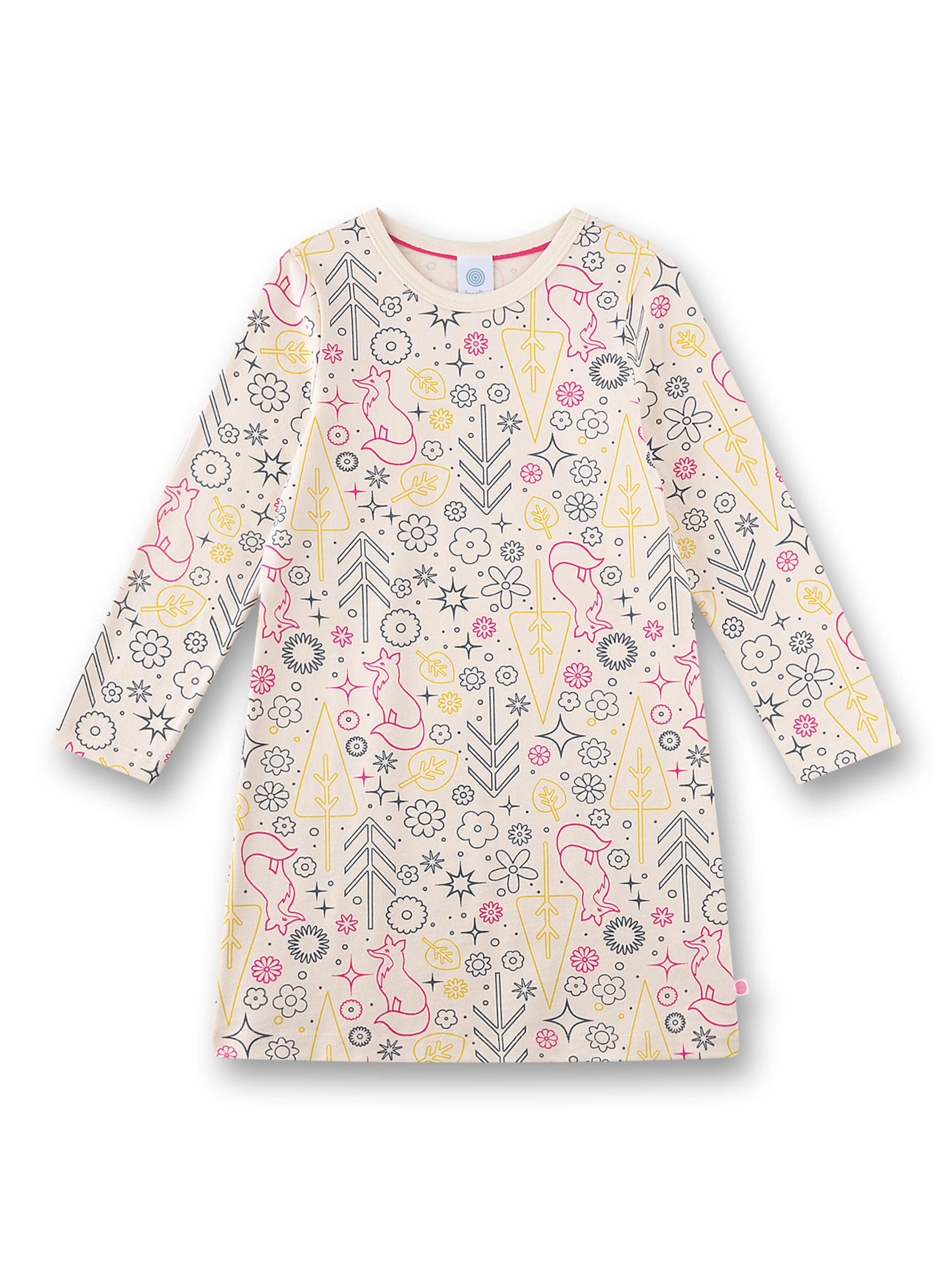 Sanetta Nightgown in Beige: front