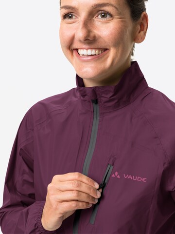 VAUDE Outdoor jacket 'Drop III' in Purple