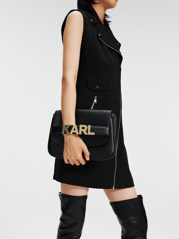 Karl Lagerfeld - Mala de ombro em preto