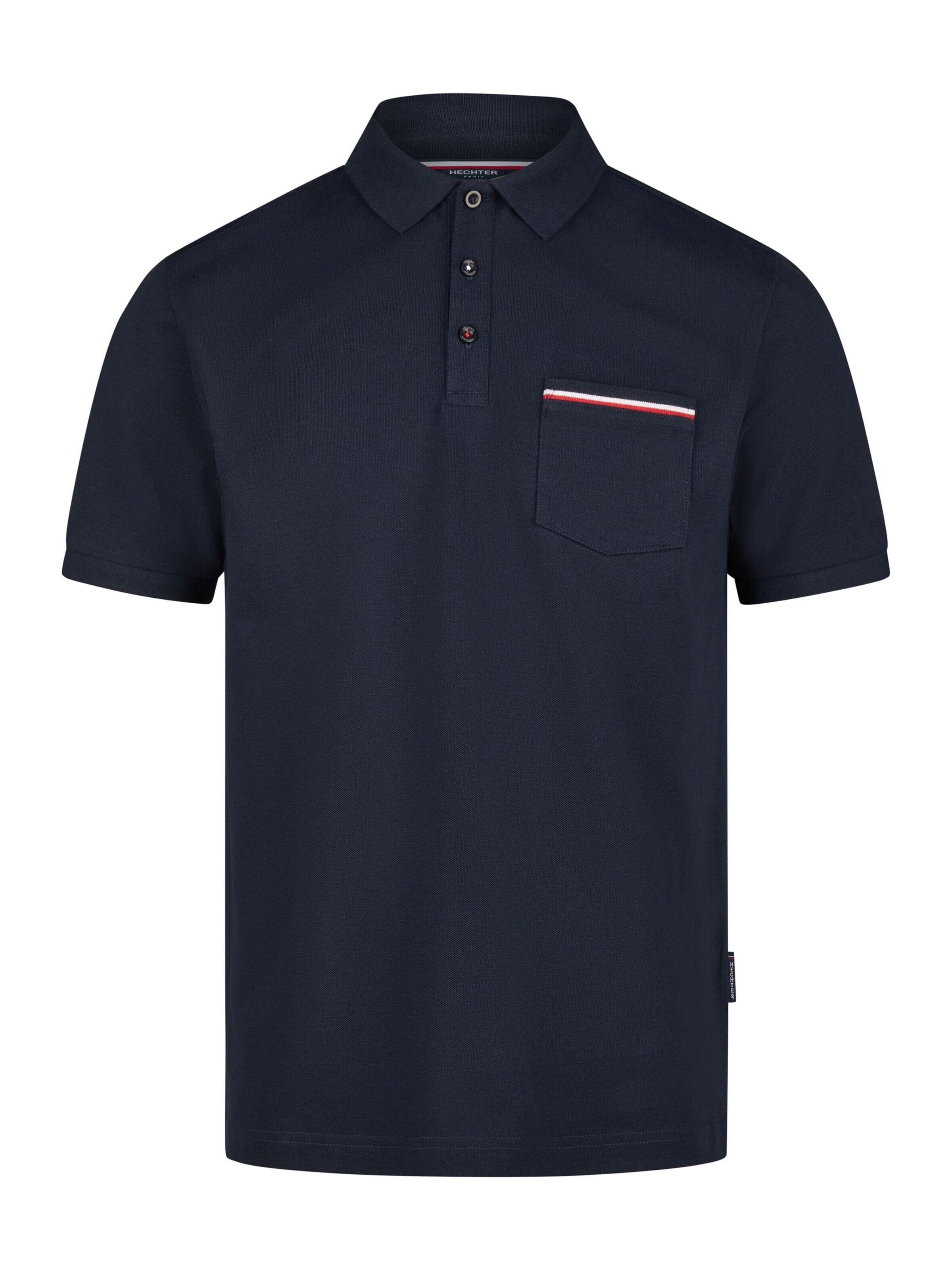 HECHTER PARIS Shirt in Blauw: voorkant