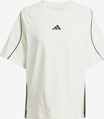 Tricou funcțional 'STADIUM' de la ADIDAS SPORTSWEAR pe alb: față
