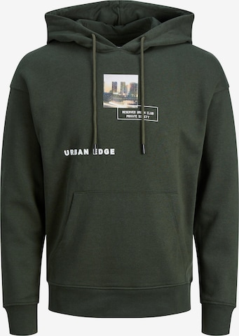 Sweat-shirt JACK & JONES en vert : devant