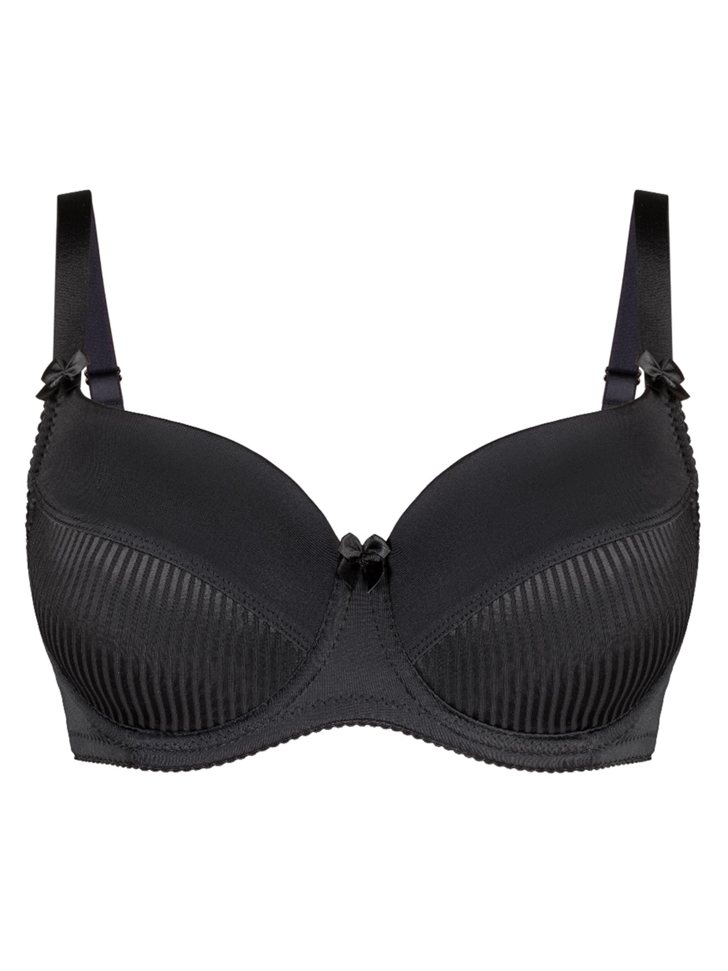 Vena T-Shirt BH 'VB-11'‌‌‌ in Schwarz: Vorderseite