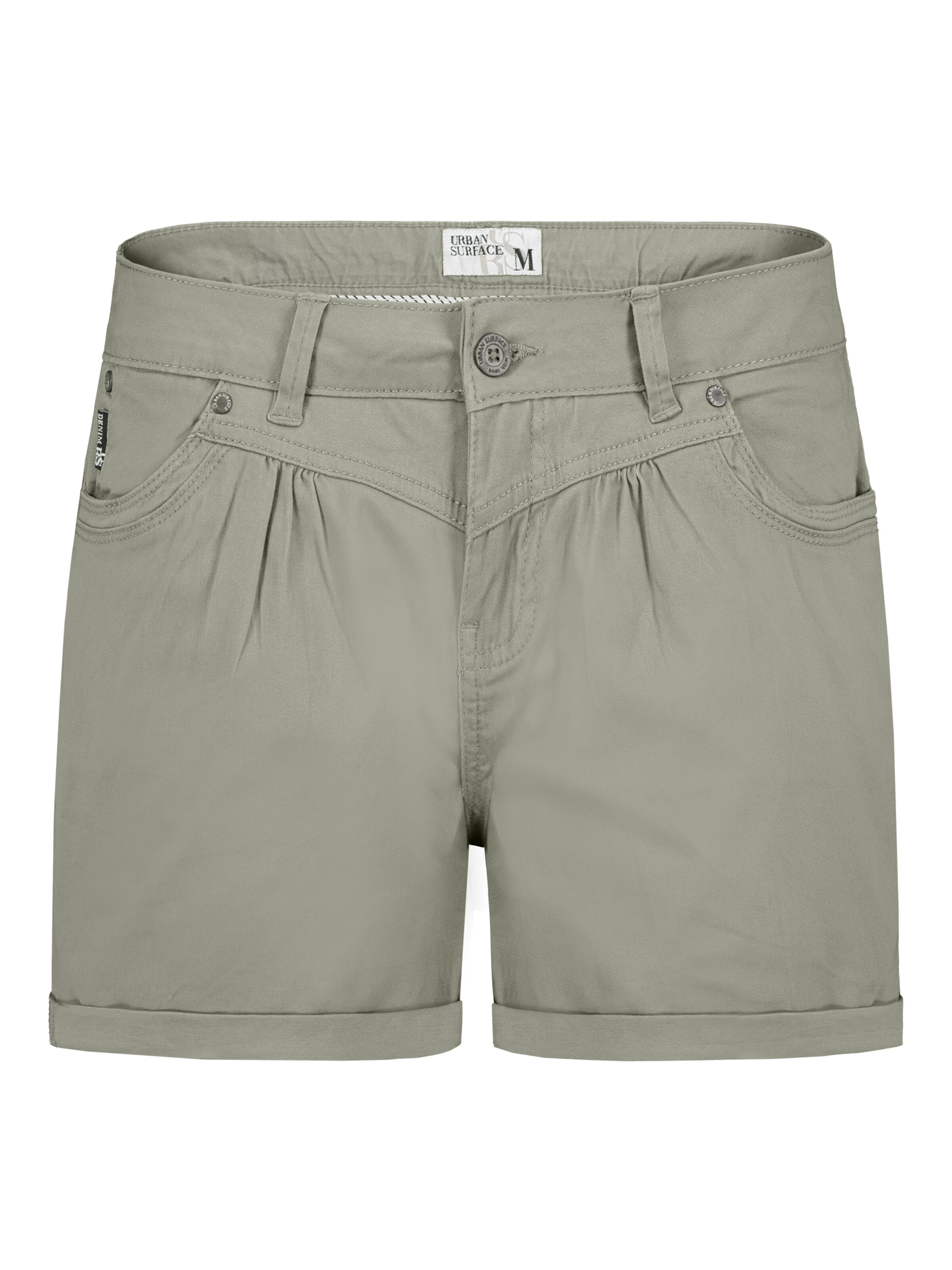 Urban Surface Regular Shorts in Grün: Vorderseite