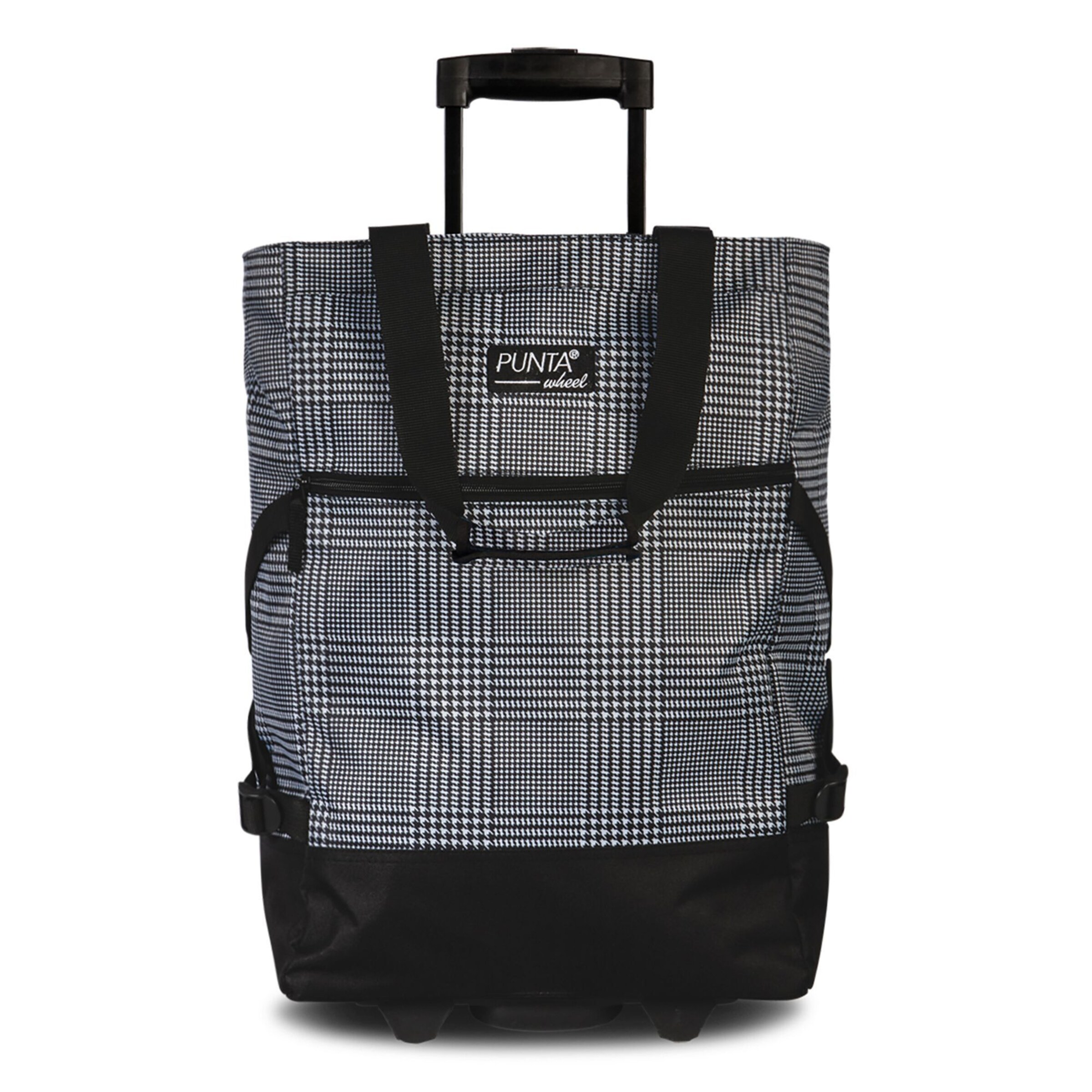 Punta Trolley in Black: front