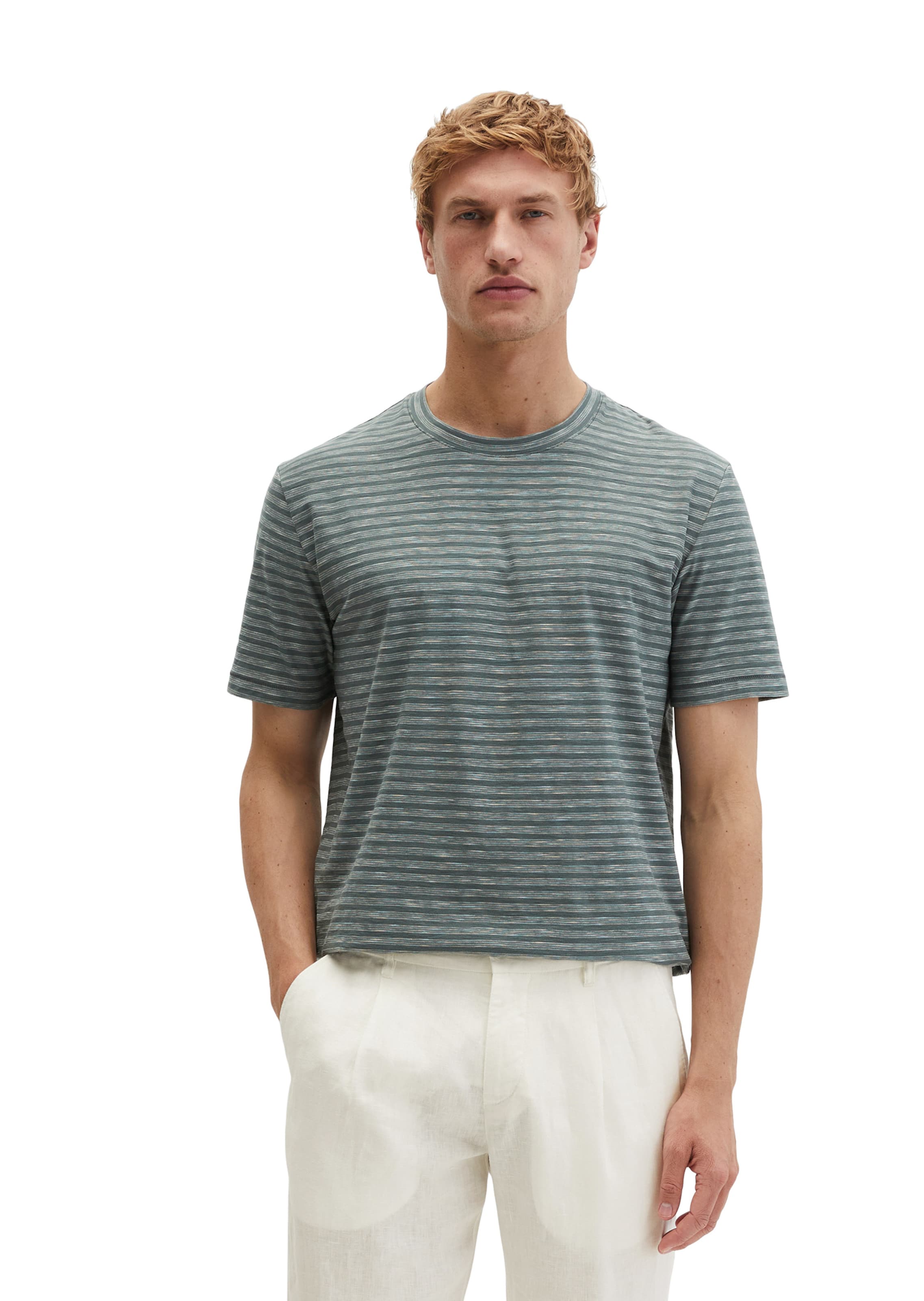 Marc O'Polo Shirt in Grün: Vorderseite