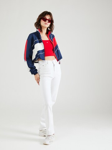 Tommy Jeans Regular Дънки 'JULIE STRAIGHT' в бяло