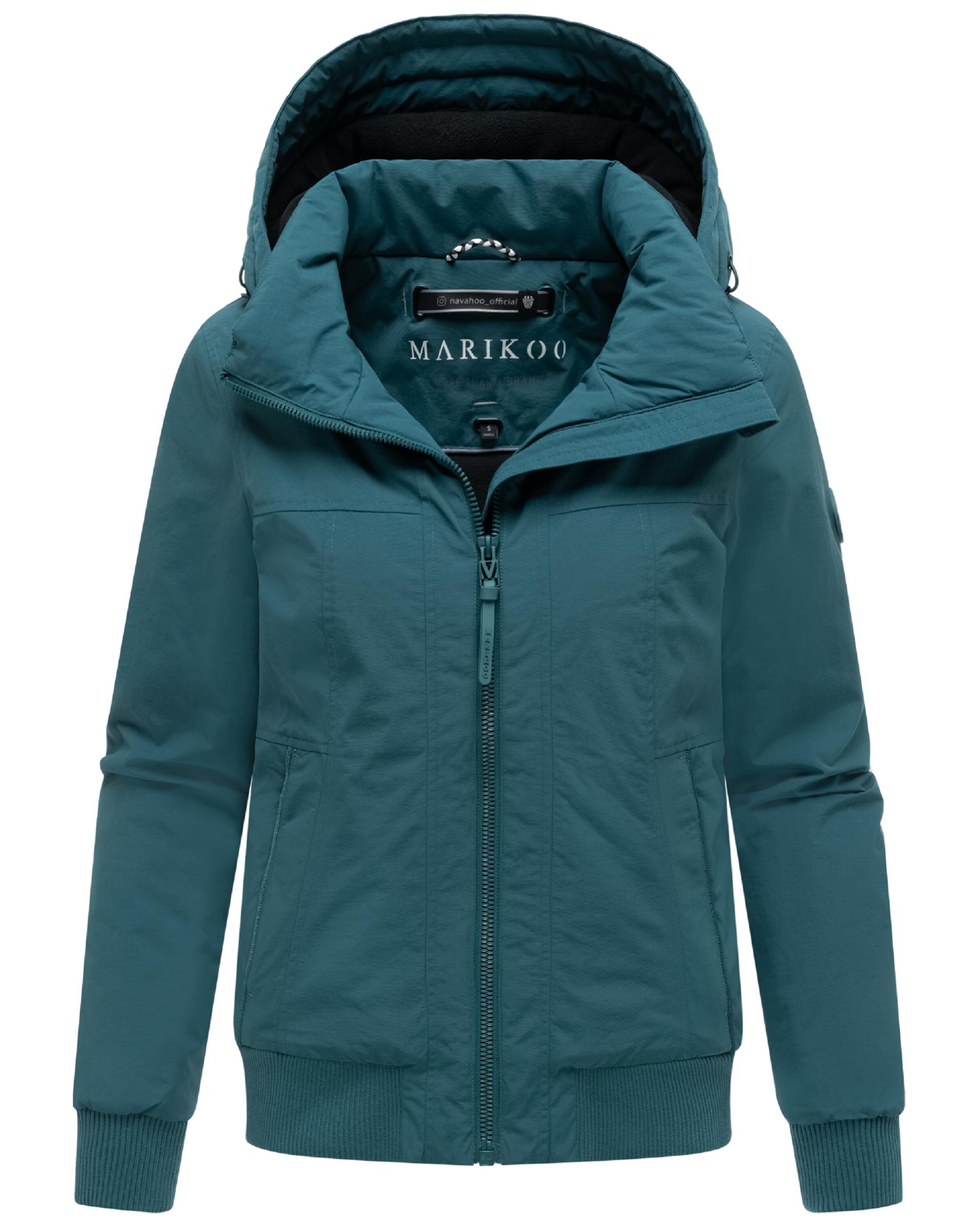 MARIKOO Winterjas 'Mooni 16' in Groen