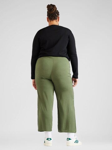 Z-One Široke hlačnice Hlače 'Cira' | zelena barva