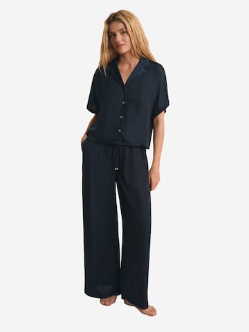 ETAM Slaapshirt 'Cheeta' in Blauw