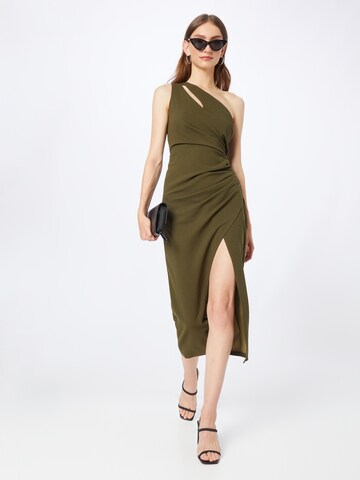 Skirt & Stiletto Evening Dress 'LIA' in Green