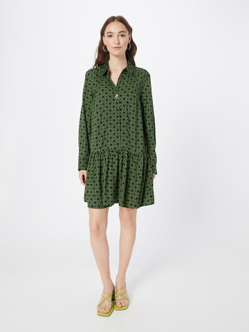 Robe-chemise Stefanel en vert : devant