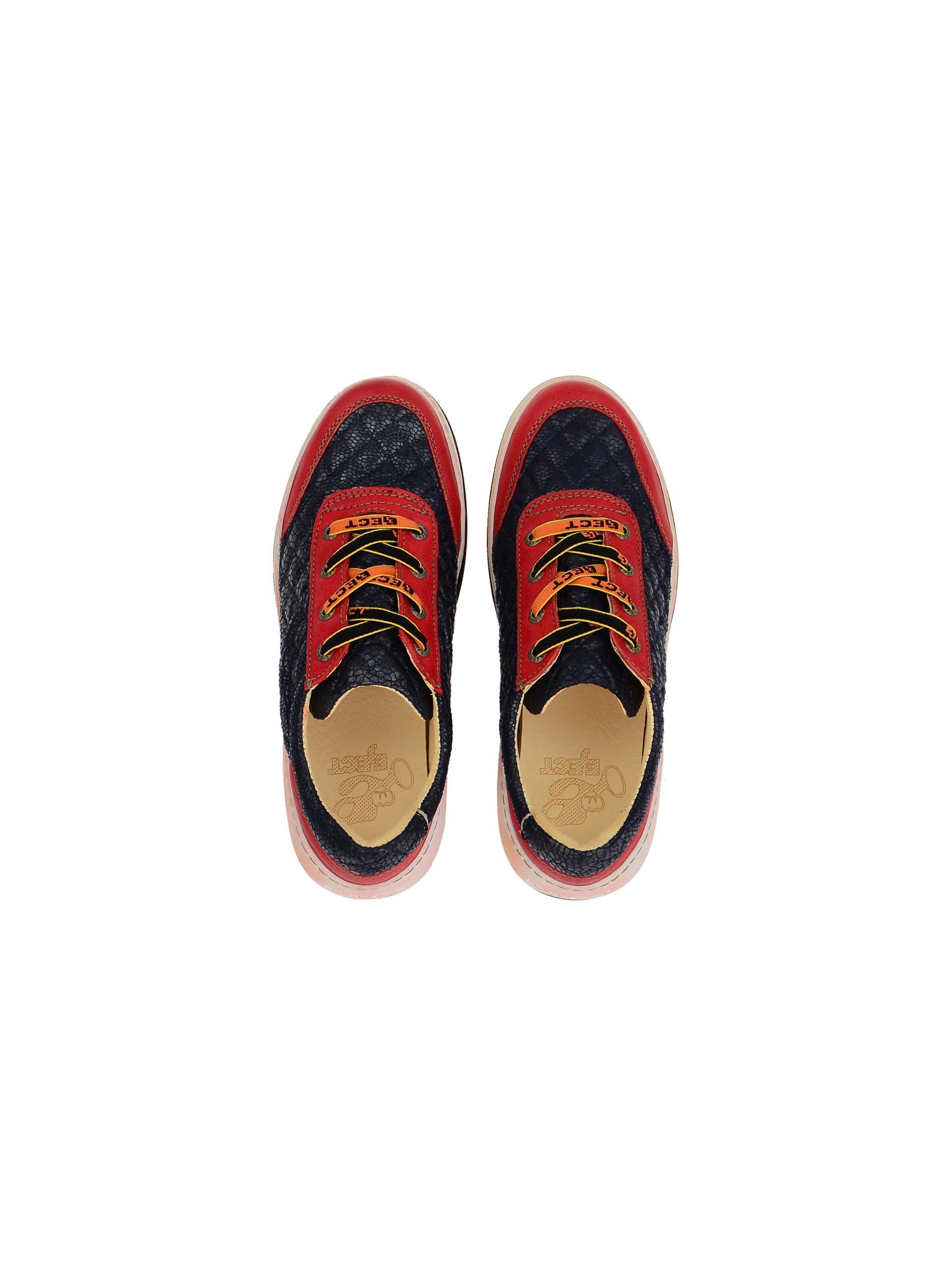 EJECT Schnürschuh 'Eject Feeling Schuhe rot blau mix 18072'‌‌‌‌‌‌‌‌‌‌ in Rot