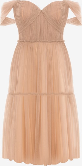 acob a porter Abendkleid in 42 in beige, Produktansicht