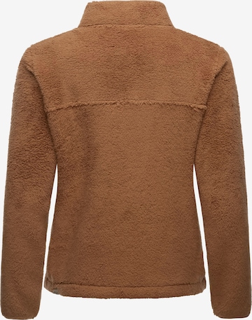 Ragwear Fleece Jacket 'Alaris' in Brown