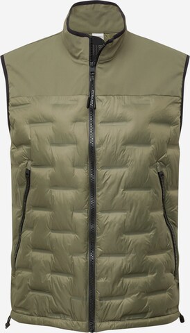 BRAX Bodywarmer 'Leo' in Groen: voorkant