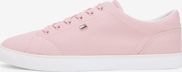 TOMMY HILFIGER Trampki niskie w kolorze różowy: przód
