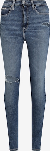 Jean Calvin Klein Jeans en bleu : devant