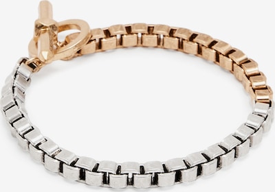 AllSaints Bracelet en or / argent, Vue avec produit