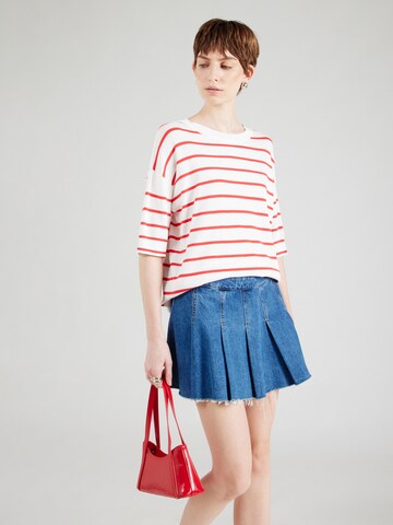 Pull-over 'MORLA' b.young en blanc : devant