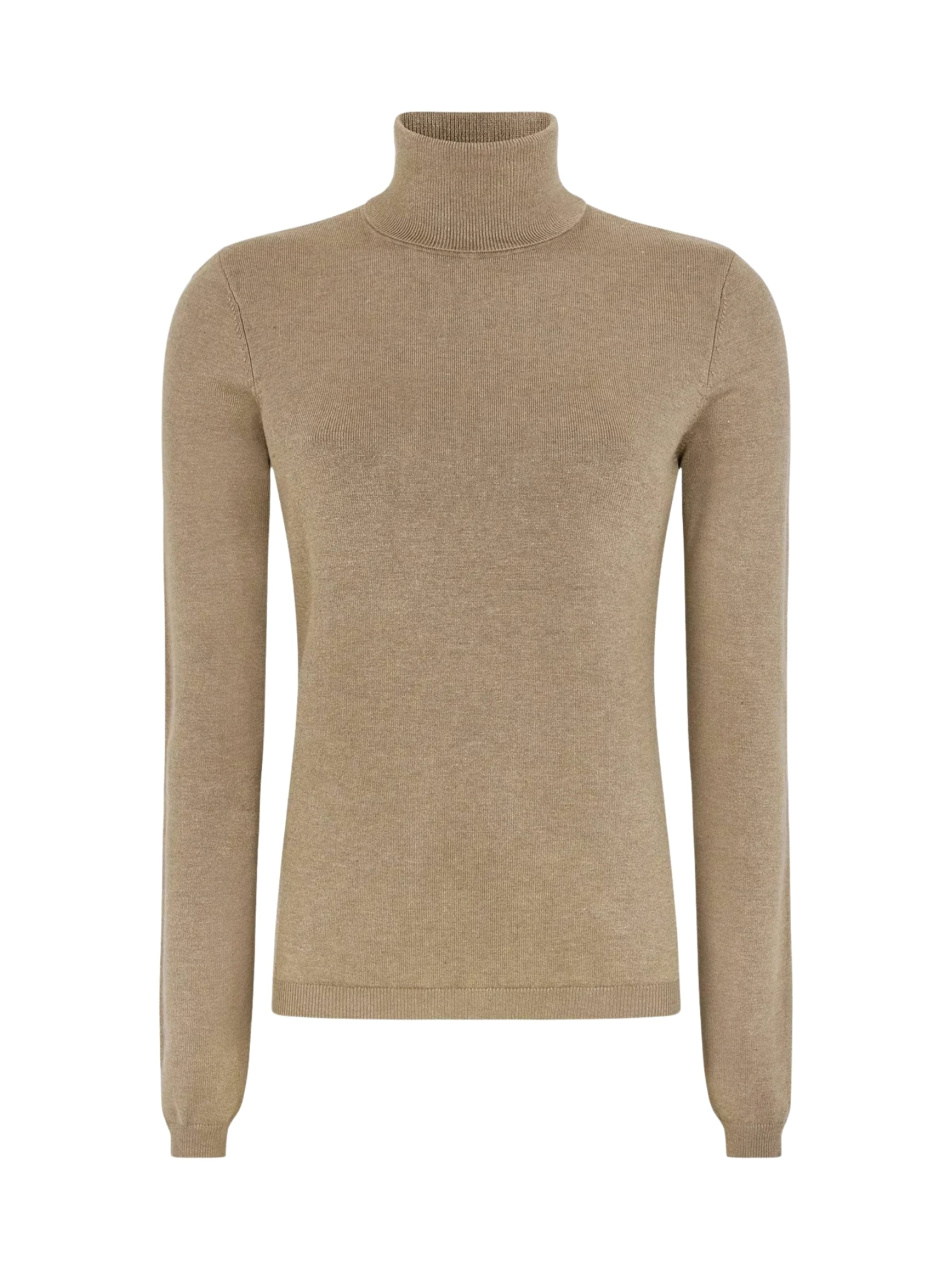 Soft Rebels Pullover i brun: forside