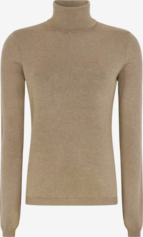 Soft Rebels Pullover in Braun: Vorderseite