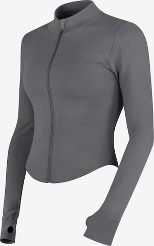 Circle Five Sports sweat jacket in Grey: front