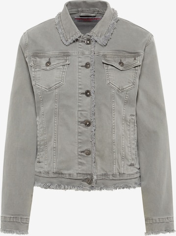 Frieda & Freddies NY Jacke in Grau: Vorderseite