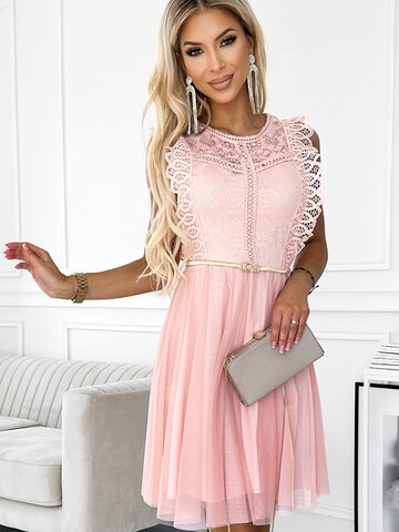 Numoco Summer Dress 'Minikleid Greta' in Orange
