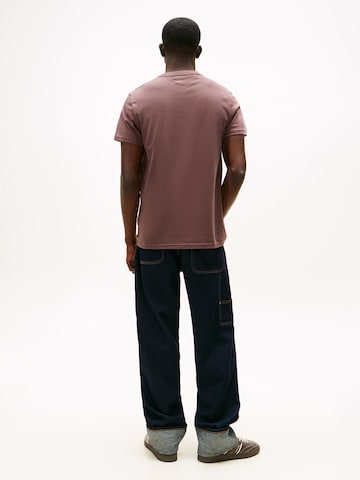 Tommy Jeans Μπλουζάκι 'ENTRY BILLS' σε καφέ