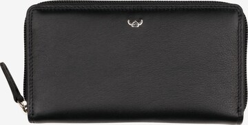 GOLDEN HEAD Wallet 'Polo' in Black: front