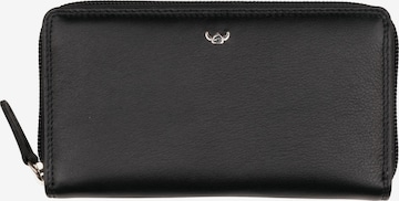 GOLDEN HEAD Wallet 'Polo' in Black: front