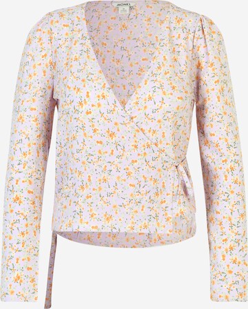 Camicia da donna di Monki in lilla: frontale