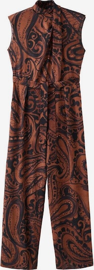 MANGO Jumpsuit 'Matilda-w' in orange / schwarz, Produktansicht