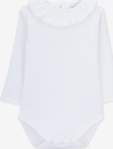 KNOT Romper/Bodysuit 'Ella' in White: front