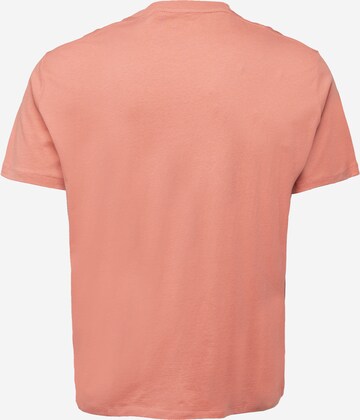 s.Oliver Men Big Sizes T-Shirt in Pink