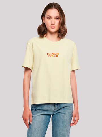 F4NT4STIC Oversized shirt 'Die Biene Maja ' in Yellow: front
