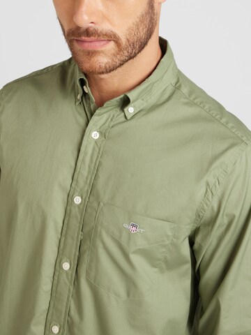 GANT Regular Fit Hemd in Grün