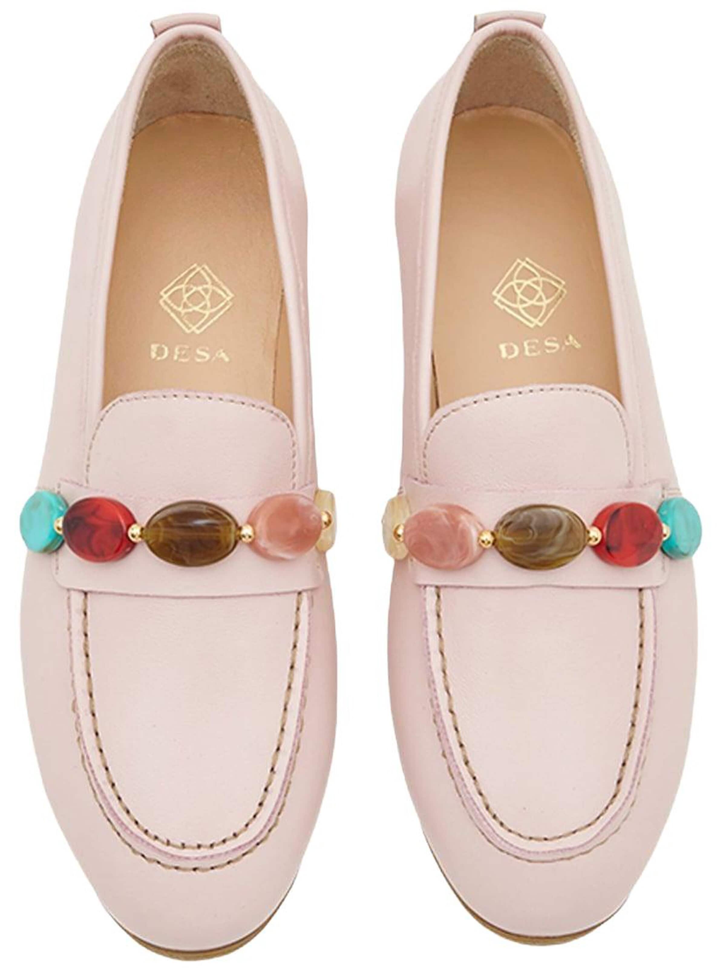Desa - Mocasines 'Loafer' en rosa