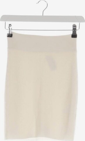 Galvan London Skirt in XS in White: front