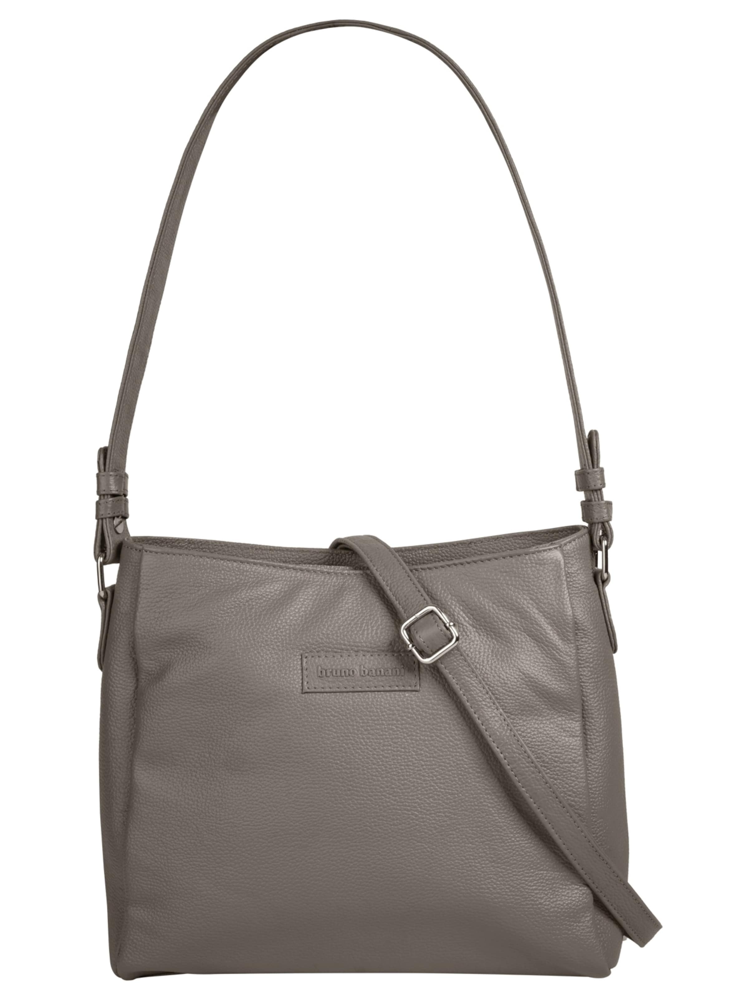 Bruno Banani Shoulder Bag in Grey: front