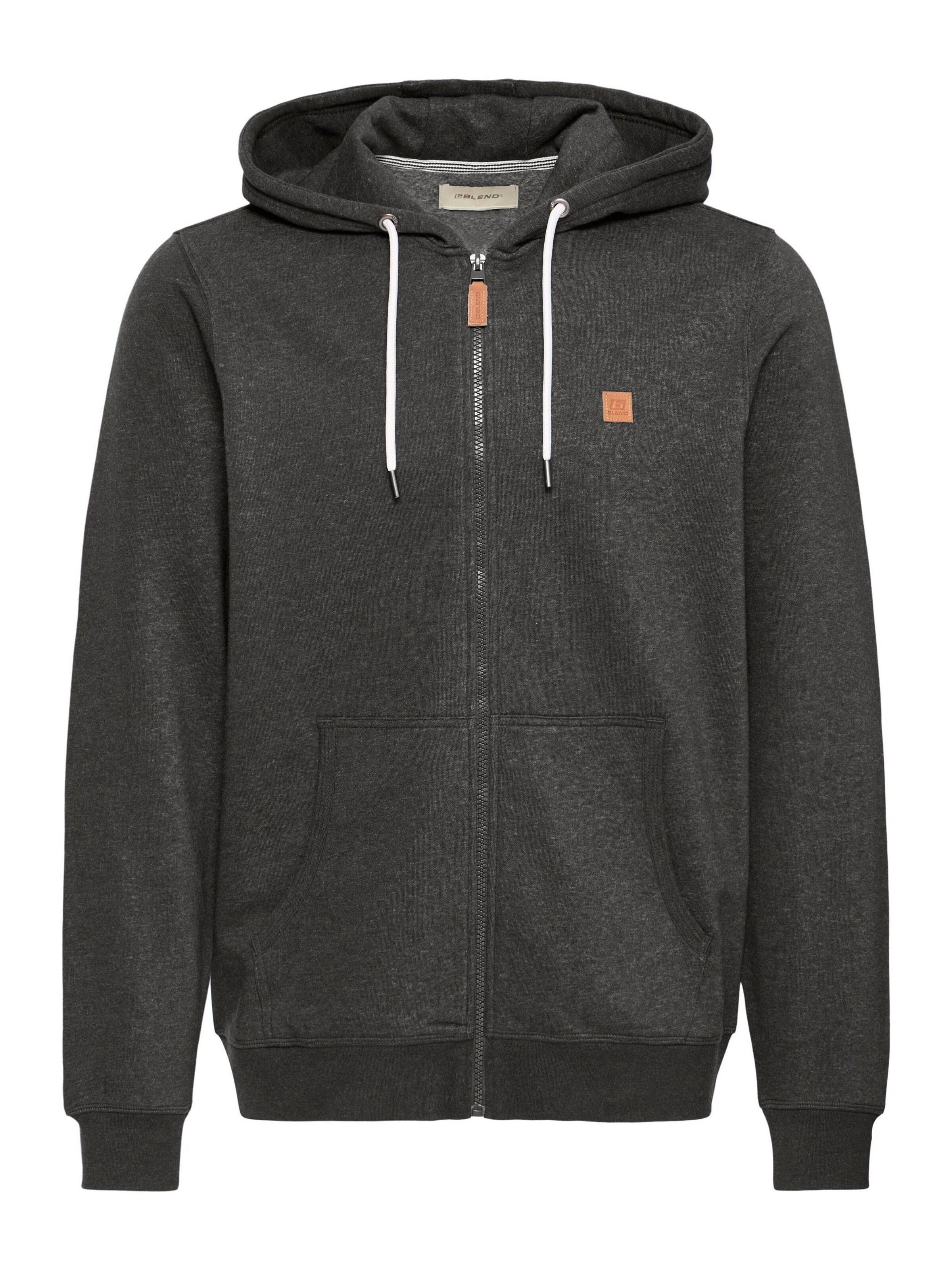 Giacca di felpa ' BHPoelle ' di BLEND in grigio: frontale