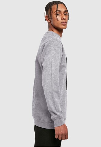 Merchcode Sweatshirt 'Apoh - Theorist 2' in Grey