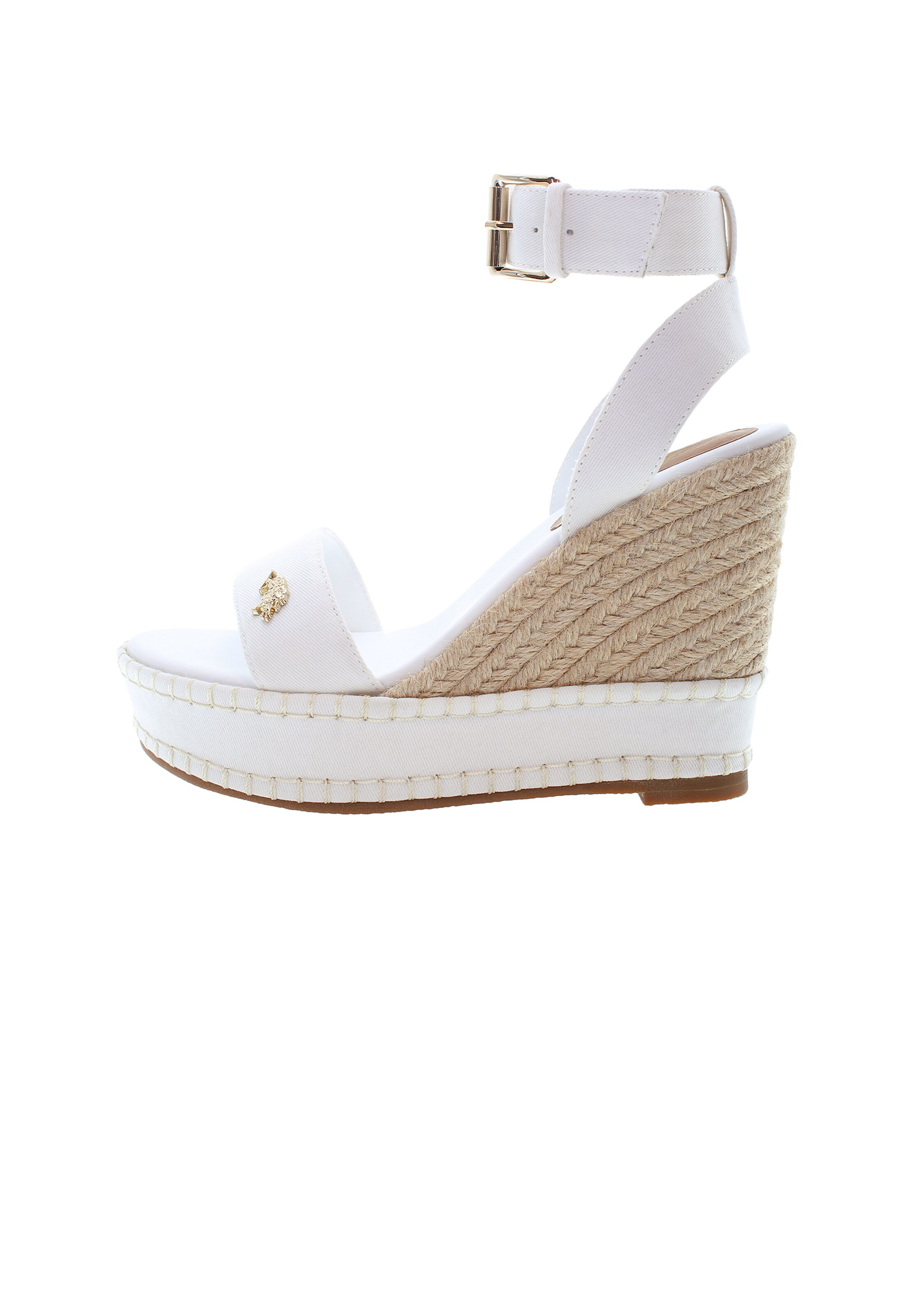 Sandalo 'Aylin' di U.S. POLO ASSN. in bianco: frontale