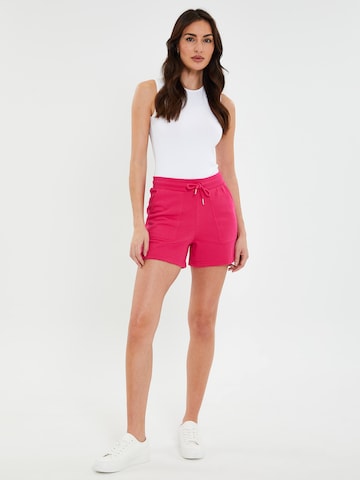 Threadbare Normální Kalhoty 'Spencer' – pink