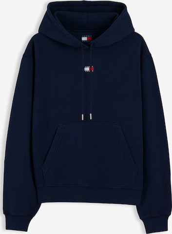 zils Tommy Jeans Sportisks džemperis: no priekšpuses
