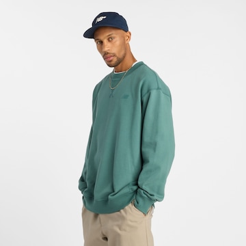 new balance Sweatshirt 'Numeric French Terry' in Groen