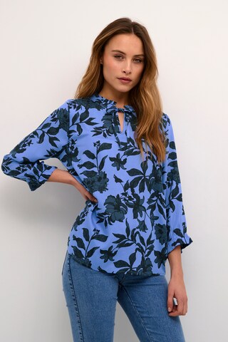 Kaffe Blouse 'Bria' in Blue: front