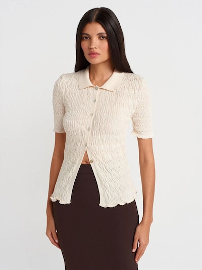 Dilvin Strickjacke 'Strickjacken' in S-L in creme, Produktansicht
