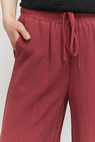 b.young Loose fit Trousers 'JOHANNA' in Red